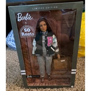 Mattel-Barbie Signature Roots 50th Anniversary Doll Back Label (NWT)